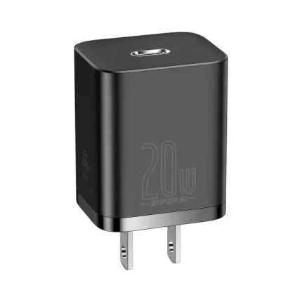 Baseus Super Si Quick Charger 1C 20W Cn – Black