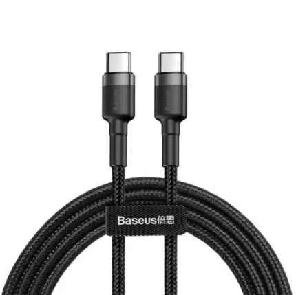 Baseus Cafule Type C PD2.0 60W Flash Charging Cable 1M – Black
