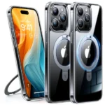 iPhone 15 Pro Torras UPRO Ostand Magsafe Phone Case with Stand – Clear