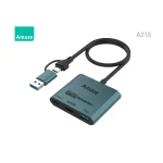 AMAZE A315 Type C + USB to HDMI4k@60hz+usb3.0+type C– Black