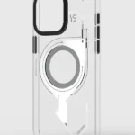 iPhone 15 Pro Case A15 Crystal Clear Case Reduced Yellowing by Aulumu Unique Cooling Window Design MagSafe Compatible – Clear