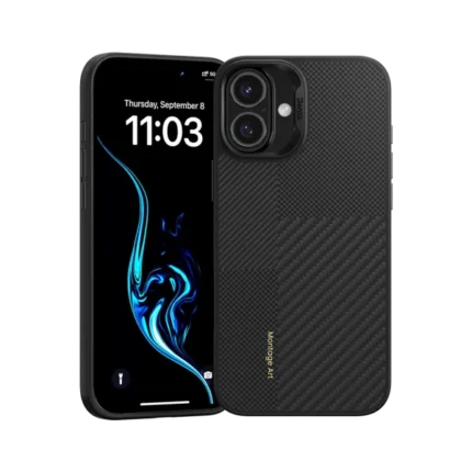 iPhone 16 Benks Montage ArmorPro Hybrid Magnetic Kevlar Case with TPU Edge – 6948005905057