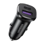 Ugreen 30W Fast Car Charger 1A1C – 45278