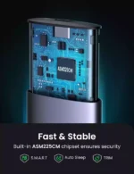 Ugreen 10903 M.2 Sata NGFF SSD Enclosure - Image 2