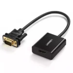 Ugreen VGA To HDMI Adapter 50945 – Black