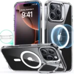 iPhone 16 Pro ESR Classic Hybrid Case With Stash Stand Magsafe – Clear –