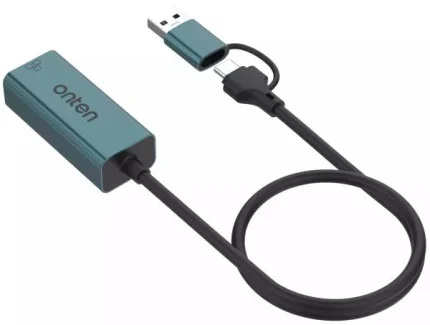 ONTEN UE106 USB 3.0 + type C to LAN ADAPTER