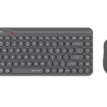 A4Tech FG3200 Air QuietKey Compact Combo Wireless Desktop | Grey