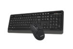 A4Tech Fstyler FG1012s 2.4G Wireless Desktop Keyboard & Mouse | Black - Image 3