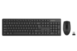 A4Tech 3330NS Wireless Desktop Keyboard & Mouse – Black