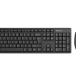 A4Tech 3330NS Wireless Desktop Keyboard & Mouse – Black