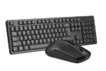 A4Tech 3330NS Wireless Desktop Keyboard & Mouse – Black - Image 3