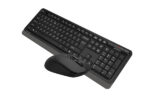 A4Tech Fstyler FG1012s 2.4G Wireless Desktop Keyboard & Mouse | Black - Image 4