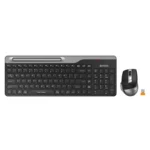 A4Tech Fstyler FB2535CS Bluetooth & 2.4G Wireless Dual Mode Keyboard & Mouse | Smoky Grey