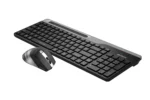 A4Tech Fstyler FB2535CS Bluetooth & 2.4G Wireless Dual Mode Keyboard & Mouse | Smoky Grey - Image 3