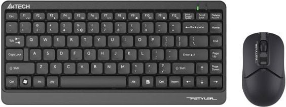 a4tech_83 A4Tech Fstyler FG1112s 2.4G Power-Saving Compact Desktop Set | Black - Image 1