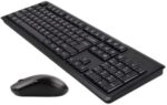 A4tech 4200NS Wireless Desktop Keyboard Mouse Black - Image 2