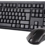 A4tech 4200NS Wireless Desktop Keyboard Mouse Black