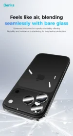 iPhone 17 Pro Max / 17 Pro Benks GlassWarrior Lens Protector – Black – 6948005961596 - Image 8
