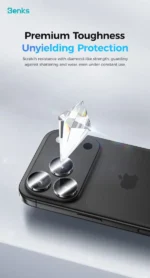 iPhone 17 Pro Max / 17 Pro Benks GlassWarrior Lens Protector – Black – 6948005961596 - Image 6