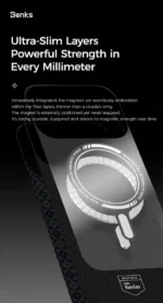 iPhone 17 Pro Max Benks ArmorAir ArmorGrid Case – Orange – 6948005958435 – i - Image 6