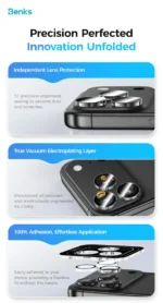 iPhone 17 Pro Max / 17 Pro Benks GlassWarrior Lens Protector – Clear – 6948005961657 – I - Image 4