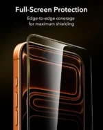 iPhone 17 Pro Max ESR UltraFit Armorite Glass Protector 2 Pack – Clear - Image 6