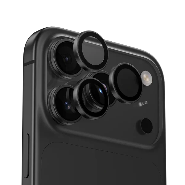 iPhone 17 Pro Max / 17 Pro Benks DR Sapphire Lens Protector – Black – 6948005961886 - Image 1