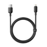 Baseus Silky Series Fast Charging Cable USB to iP 2.4A1mCluster Black - Image 4